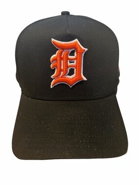 Detroit Tigers New Era SnapBack 9forty A-frame – Black – OSFM